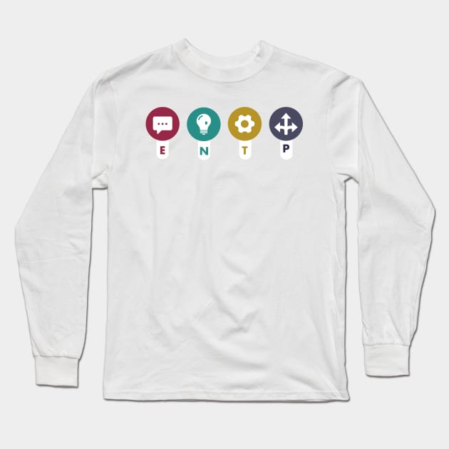 ENTP Long Sleeve T-Shirt by GlitterMess